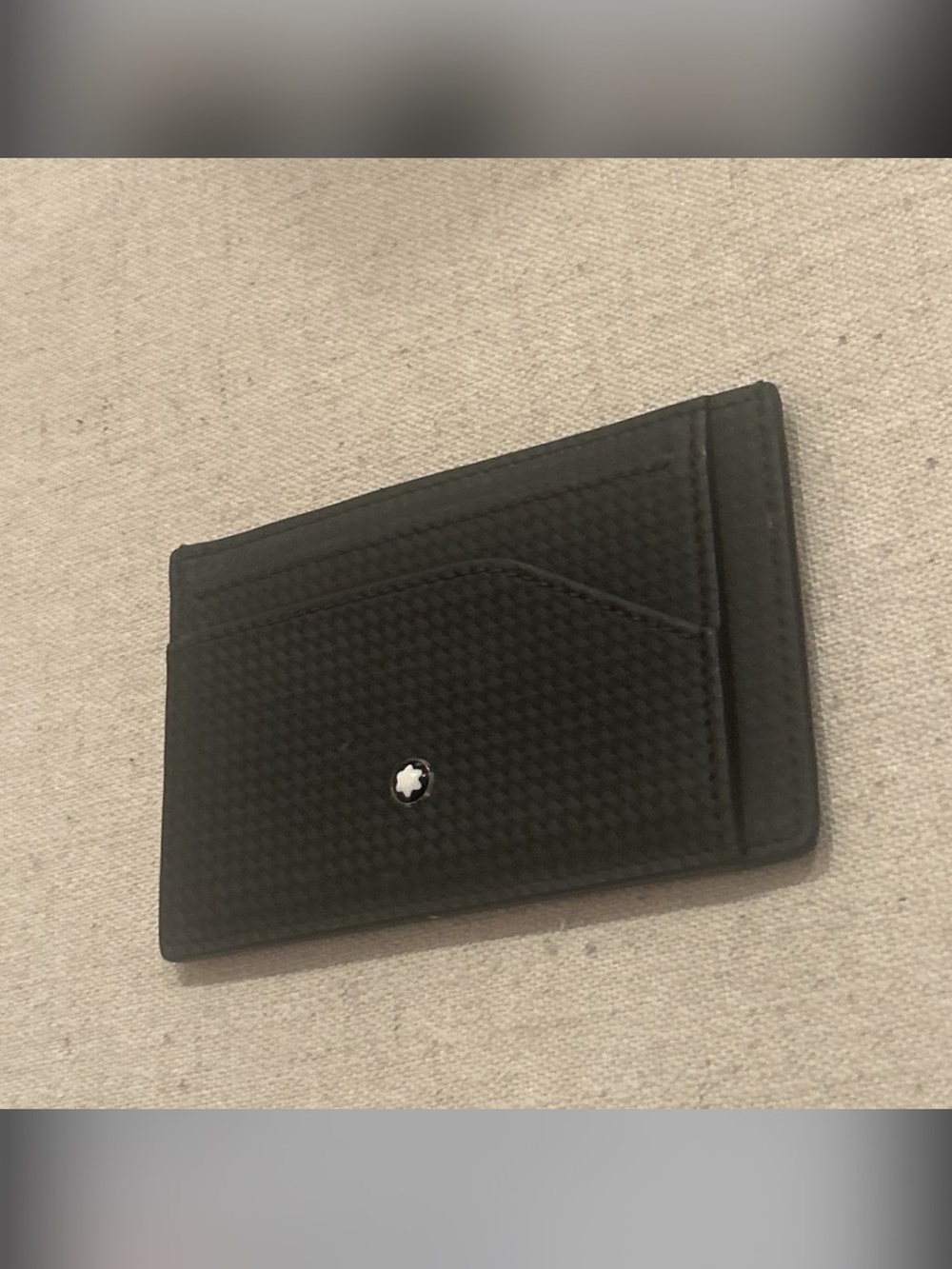 Montblanc Extreme 2.0 Black Leather Card Holder Wallet